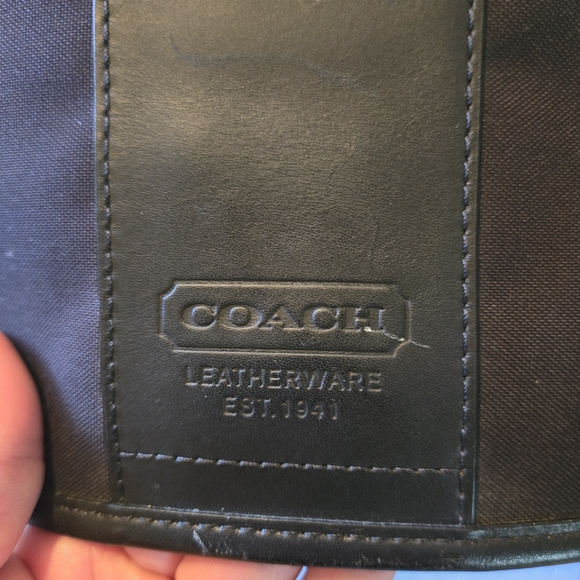 Coach Other - Coach Black Leatherware Men's Bag